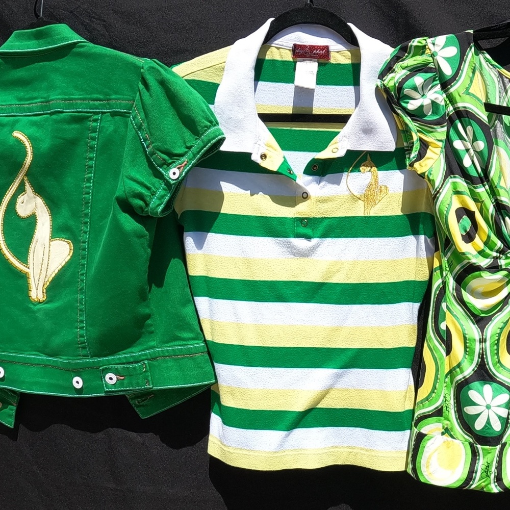 VINTAGE BABY PHAT 4-Piece Denim Set + Heels